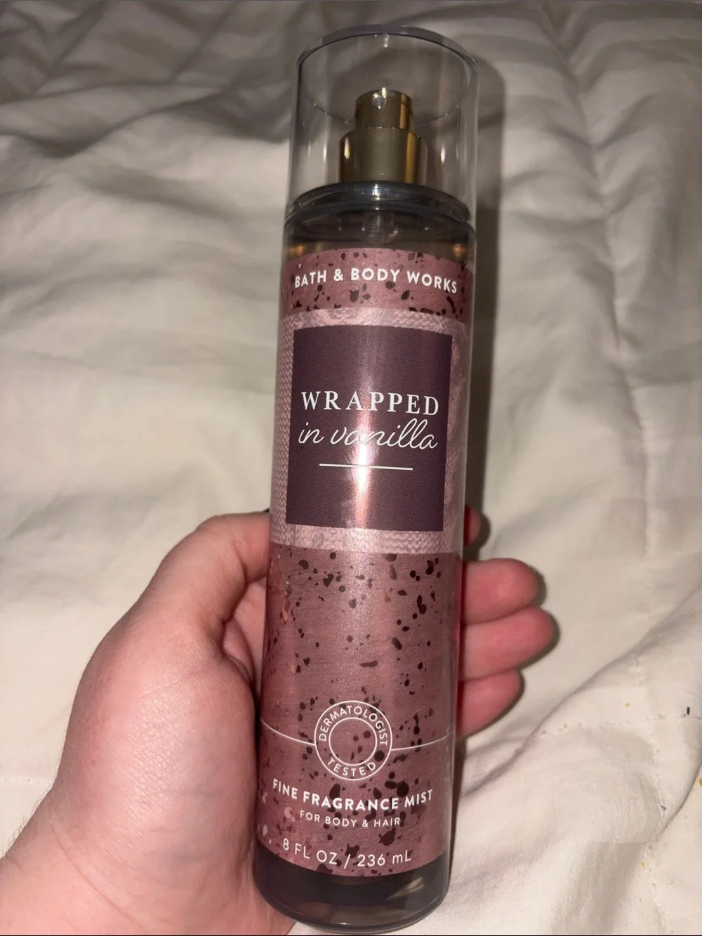 Brand New Bath & Body Works Wrapped in Vanilla Fine Fragrance Mist🔥